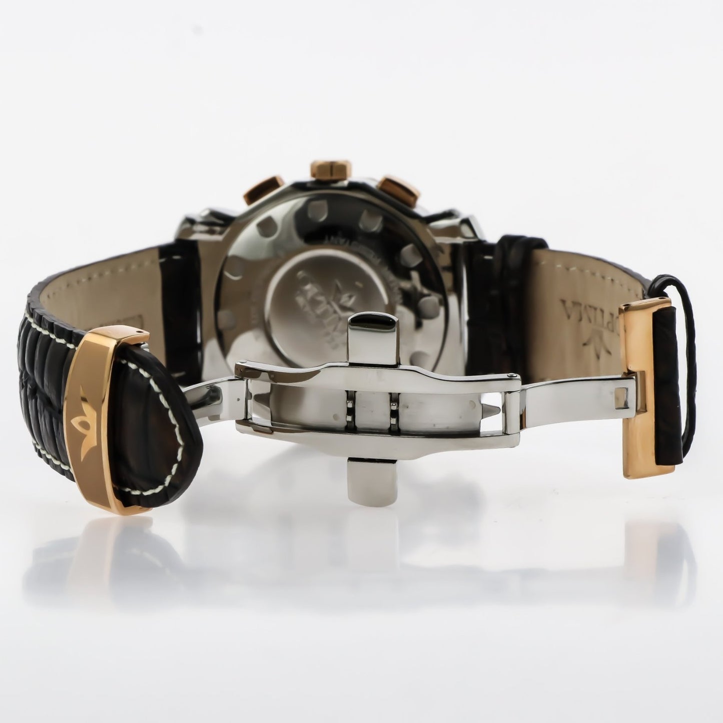 Optima • Swiss Chronograph Watch • Stainless Steel • 43 mm • Quartz • 3ATM