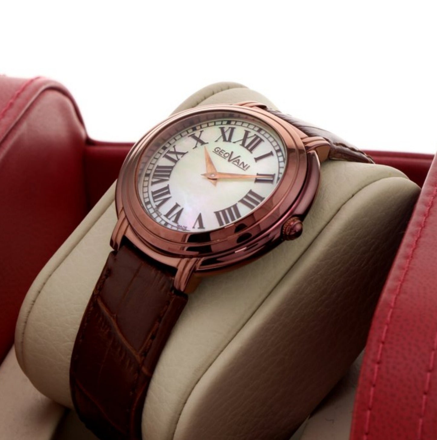 Geovani  • Swiss Women's Watch  •  41mm • Mother Of Pearl • GOB503 WR30M