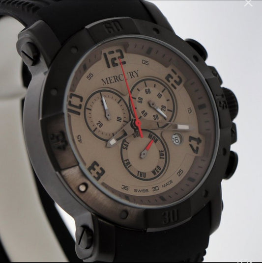 Mercury • 45mm • Swiss Chronograph Watch • ME264-BX-4 • Date • SubDay • WR50M