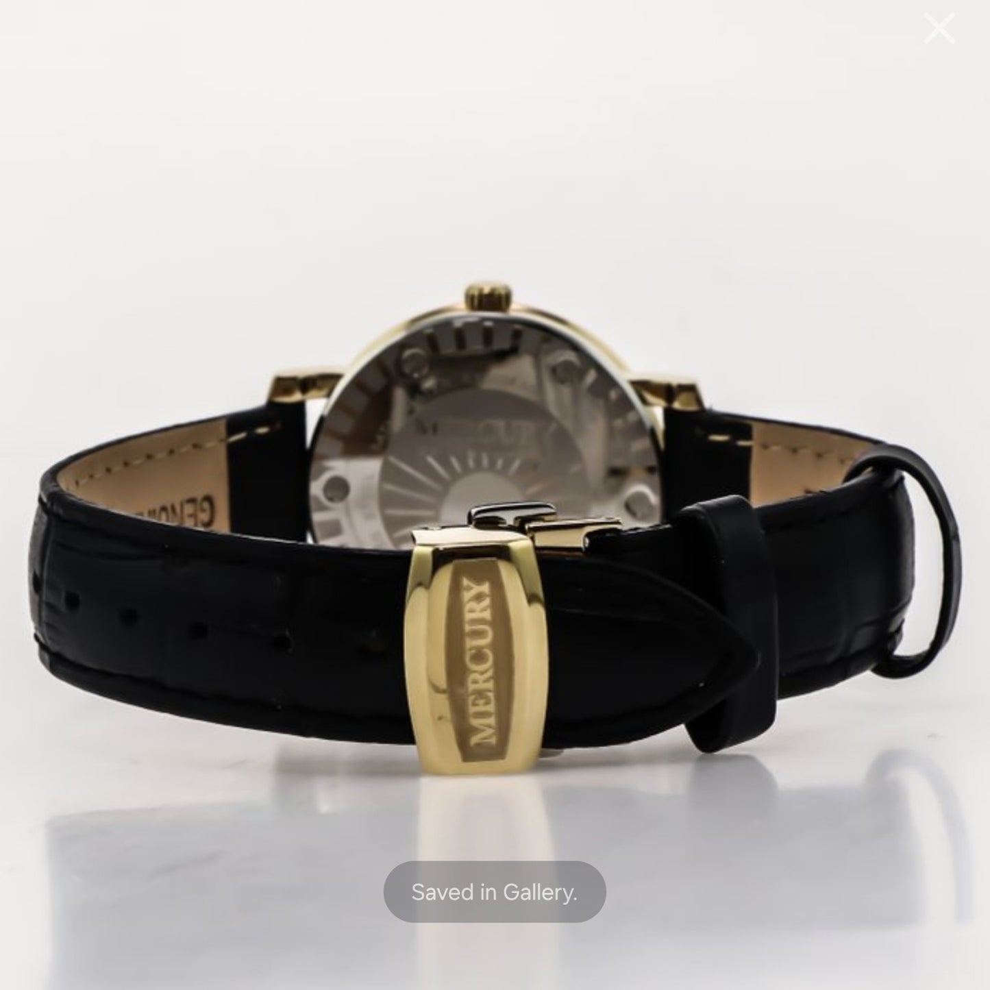 Mercury • Swiss Watch • PVD Gold Stainless Steel • 33mm Quartz • 5ATM • ME380