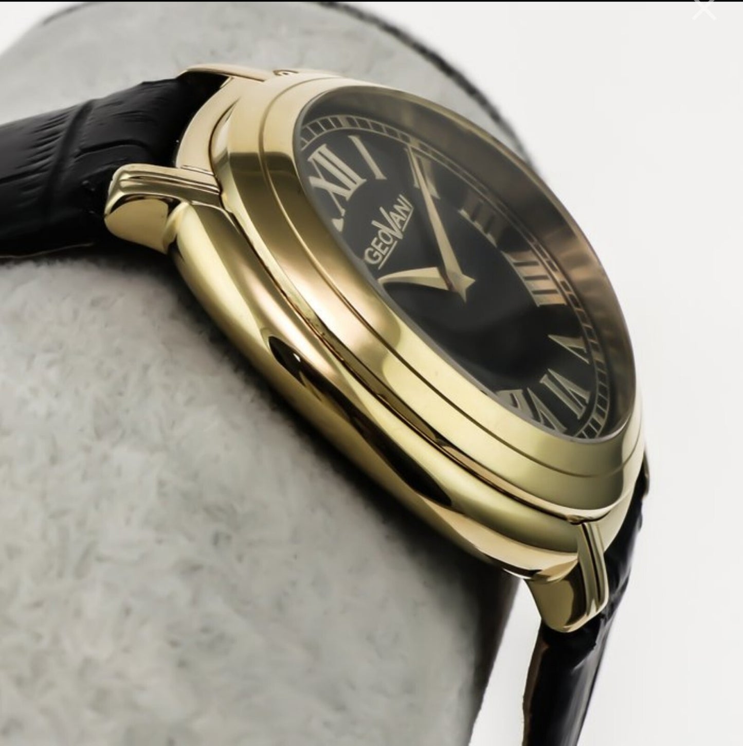 Geovani • Swiss Watch • Stainless Steel PVD Gold • 42.90mm • Quartz 3ATM •GOB503