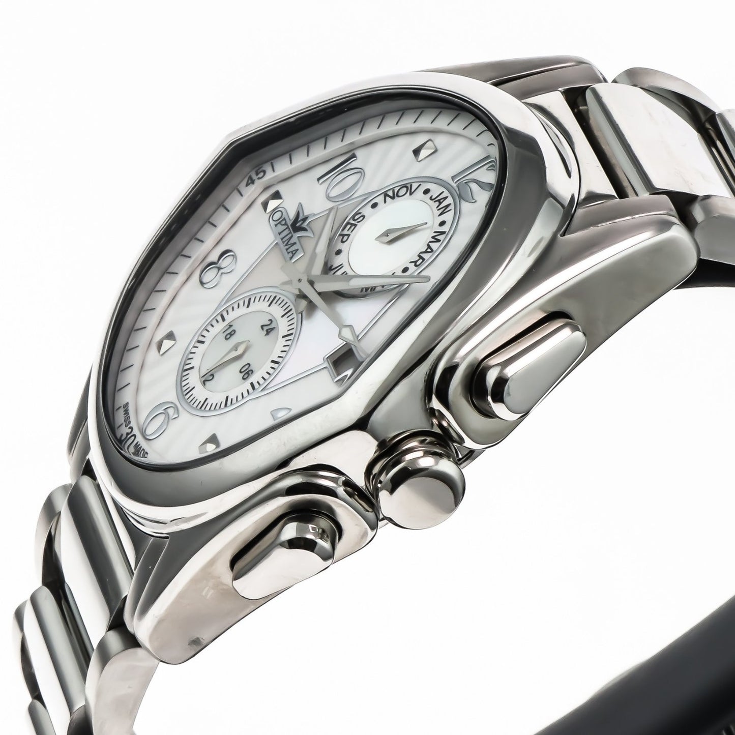 Optima • Swiss Multifunction Watch • Stainless Steel • Quartz • 5ATM • OSC272