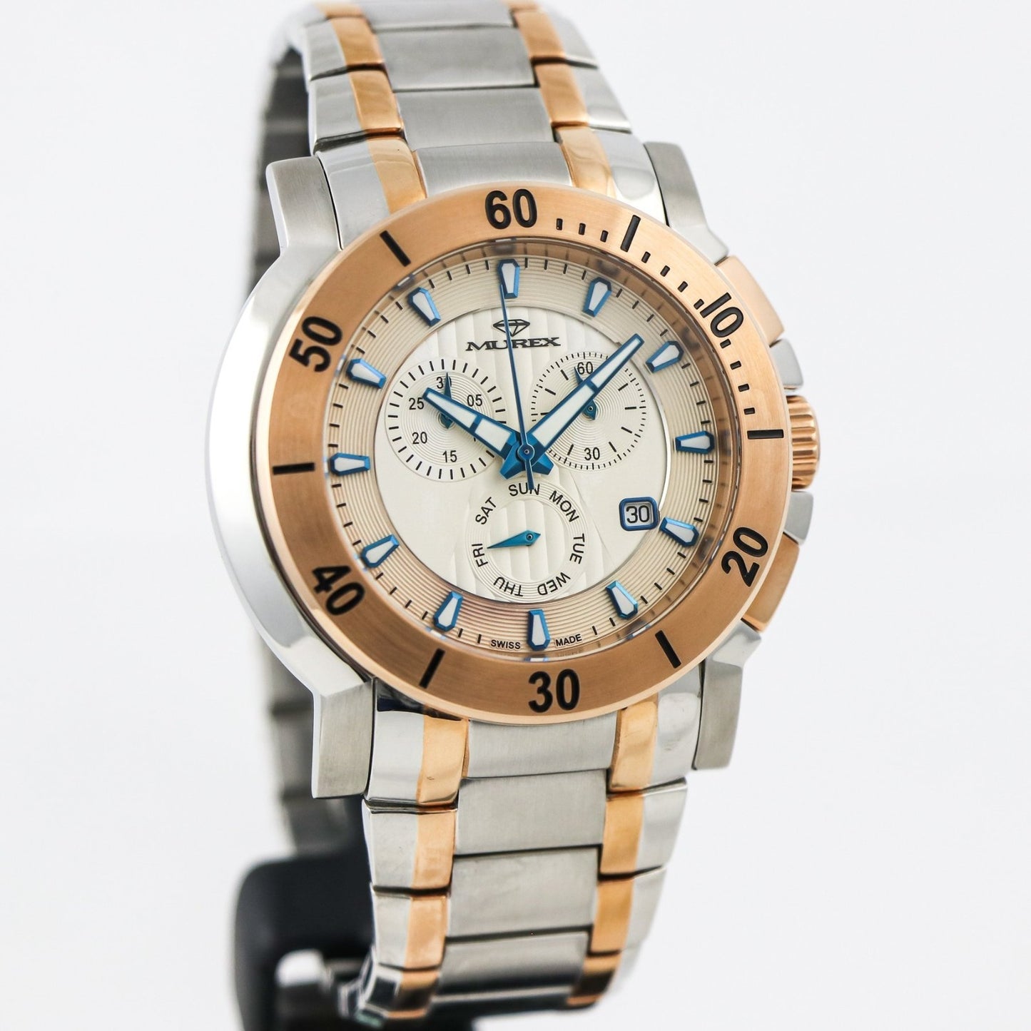 Murex • Swiss Chronograph Watch • Stainless Steel • Quartz • 48mm • MUC578