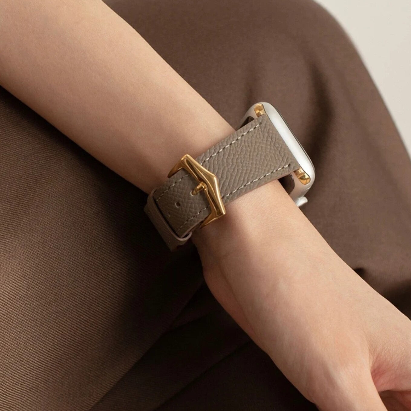 Vintage Retro Palmar Leather Strap • Compatible Apple Watch • 38/40/41mm