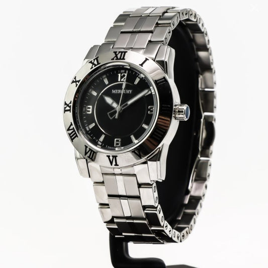 MERCURY • Swiss Watch • Stainless Steel • 36mm Quartz • 3ATM • ME10230 • Women