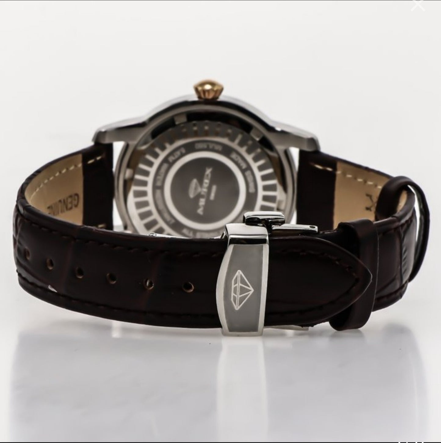 Murex • Swiss Watch • Stainless Steel Rose Gold Quartz • 39x45mm • 5ATM • MUL550