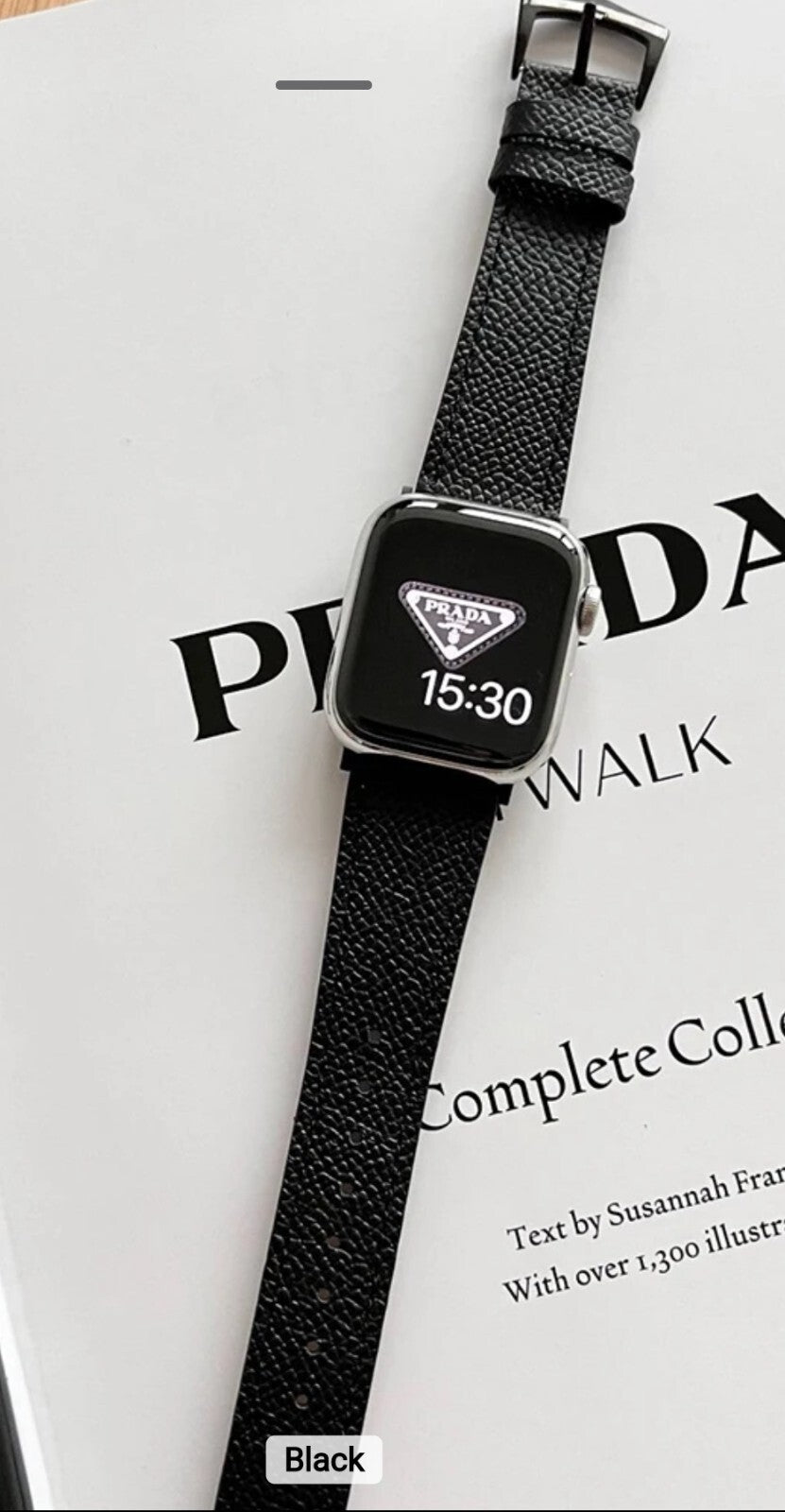 Vintage Retro Palmar Leather Strap • Compatible Apple Watch • 38/40/41mm