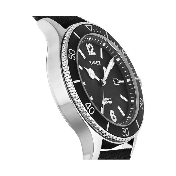 Timex Men Watch Harborside • Stainless Steel • 42mm • Quartz • 5ATM • TW2V27000