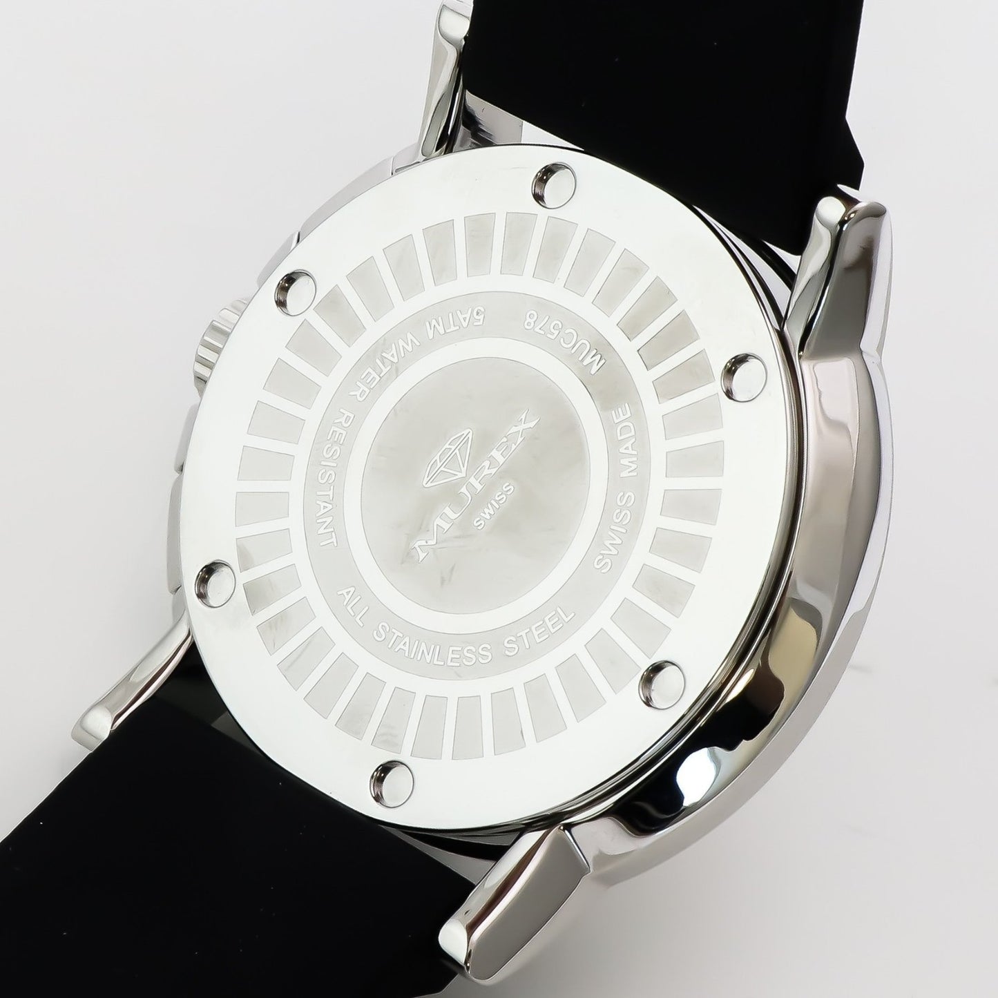 Murex • Swiss Chronograph Watch • Stainless Steel • Quartz • 48mm • MUC578