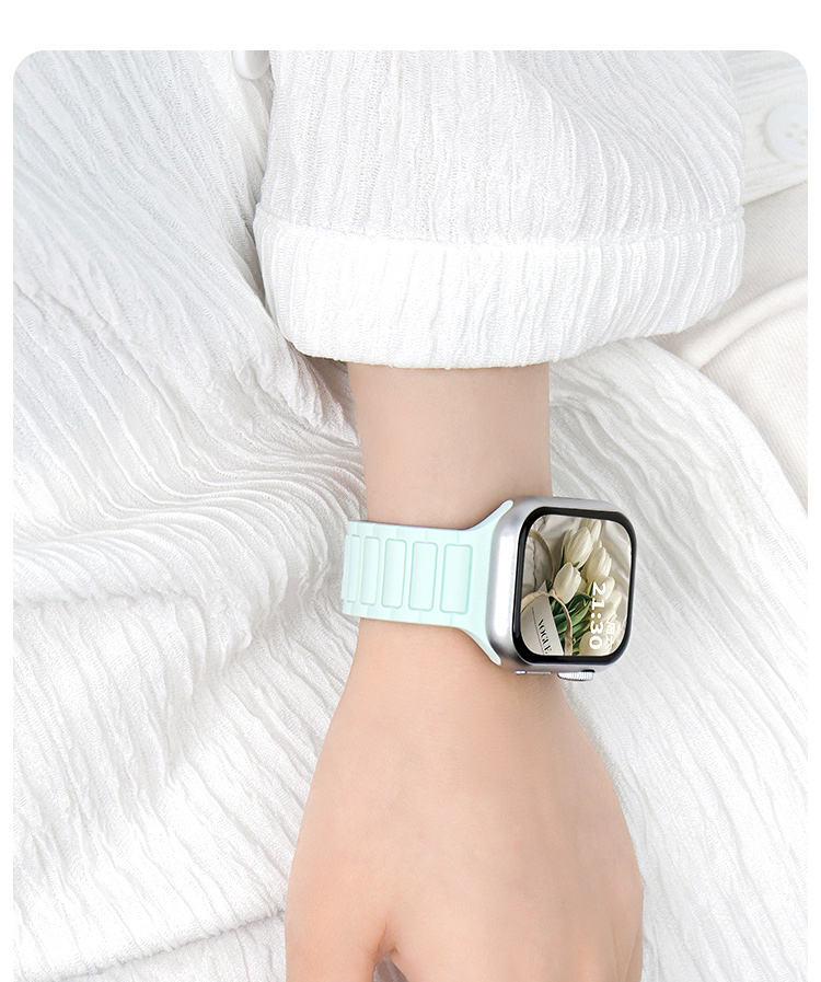 Sport Band • Soft Silicone Strap for Women • Apple Watch Compatible