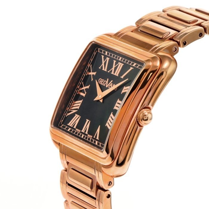Geovani • Swiss Watch • PVD Gold Stainless Steel • Quartz • 41mm • 3ATM • GOB502