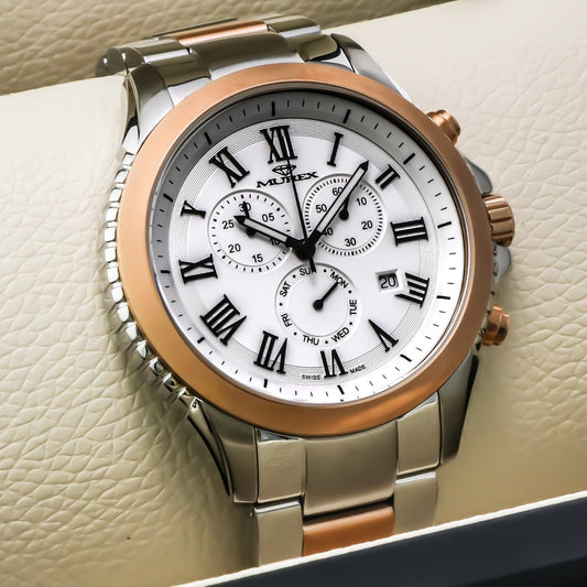 Murex • Swiss Chronograph Watch• Stainless Steel • Quartz • 47mm • 5ATM • MUC539