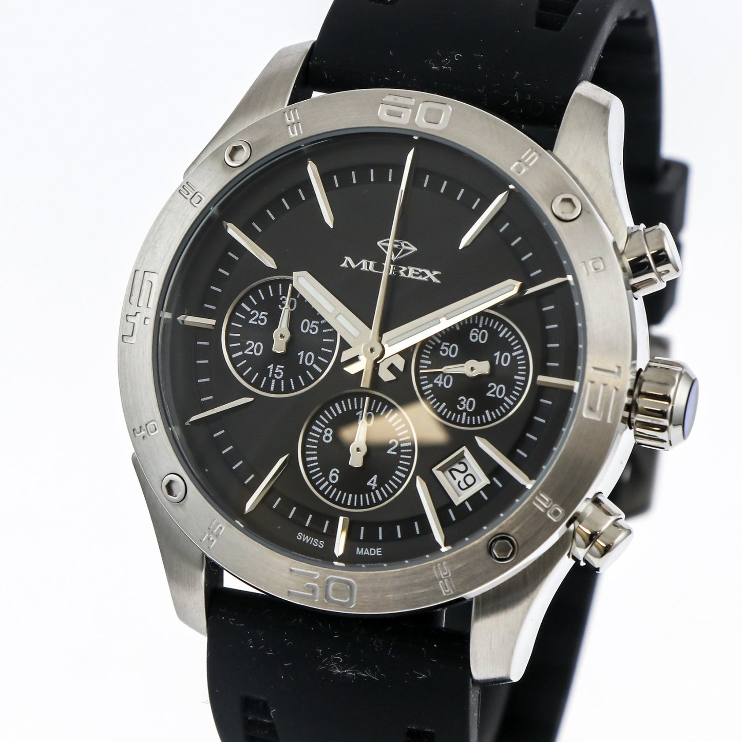 Murex • Swiss Chronograph Watch • Stainless Steel • Quartz • 46mm • MUC569