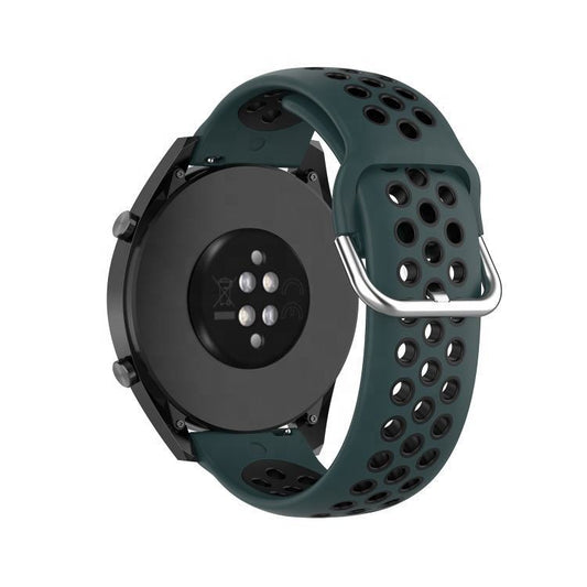 Silicone Rubber • Samsung Galaxy Watch 3/4 Active Compatible • Watch Band - ChronoBling