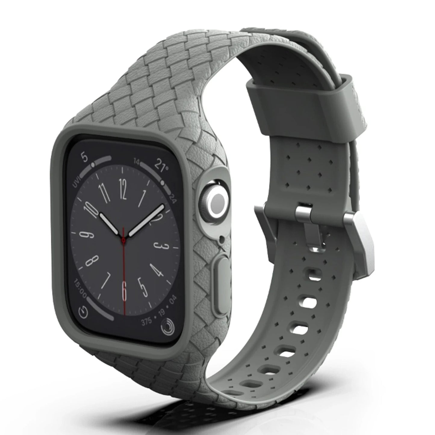 Silicone Strap Compatible with Apple Watch • Soft Sport Band • 38mm 40mm 41mm