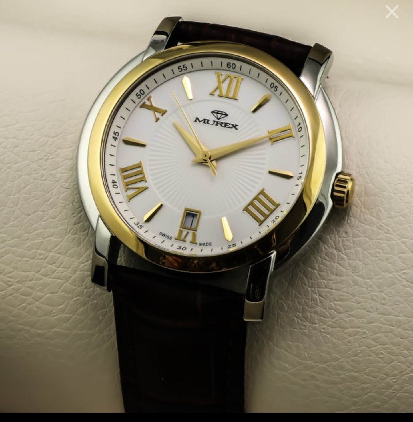 Murex • Swiss Watch • PVD Gold Stainless Steel • 42mm Quartz • 5ATM