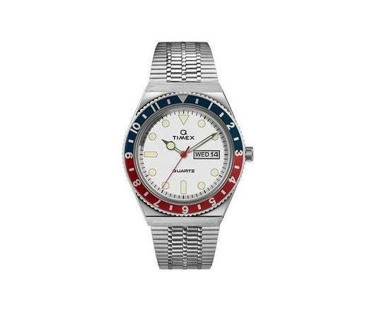 Timex • Men Watch Q Reissue • Stainless Steel • 38mm • Quartz • 5ATM • TW2U61200
