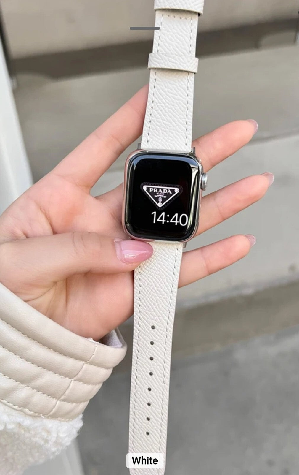 Vintage Retro Palmar Leather Strap • Compatible Apple Watch • 38/40/41mm