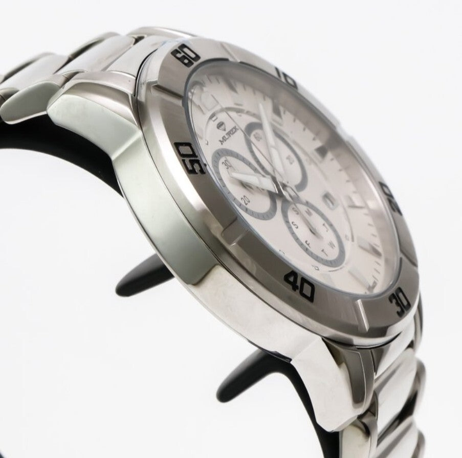 Murex • Swiss Chronograph Watch •Stainless Steel 45mm • Quartz • Date • MUC526