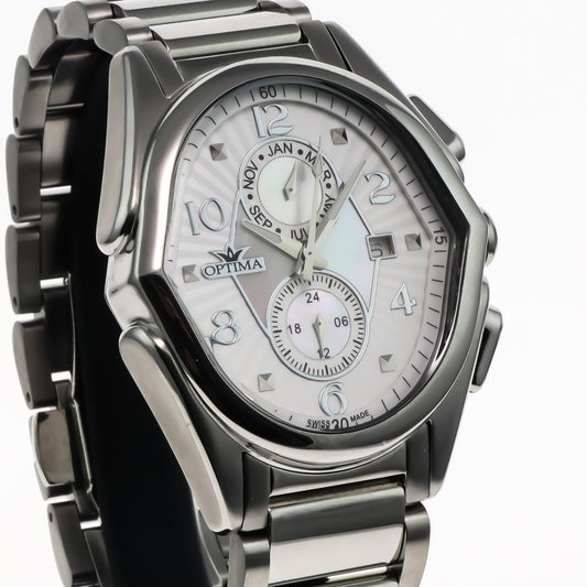 Optima • Swiss Multifunction Watch • Stainless Steel • Quartz • 5ATM • OSC272