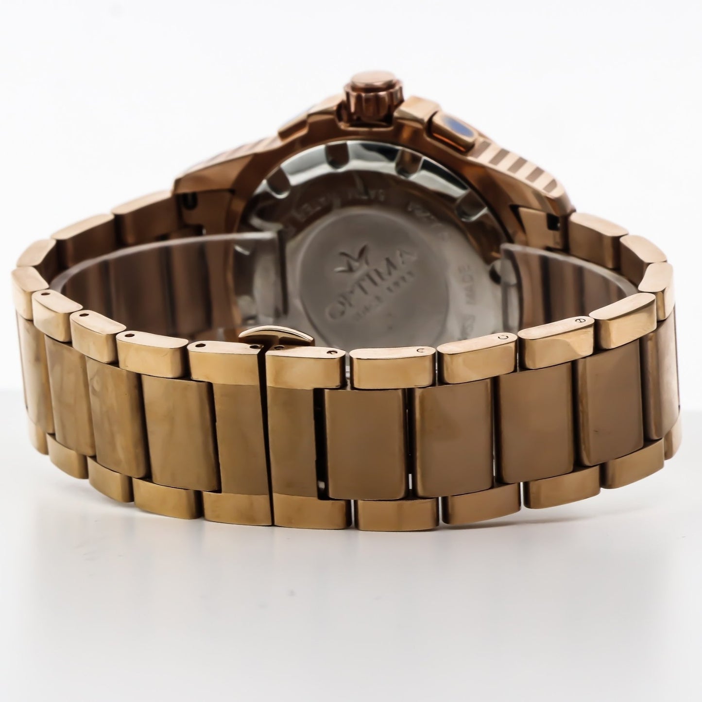 Optima • Swiss Chronograph Watch  • Stainless Steel Quartz • 45mm • OSC281