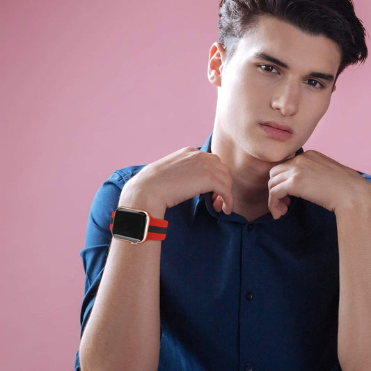 Sport Silicone Watch Band • Soft & Durable Strap • Apple Watch Compatible - ChronoBling