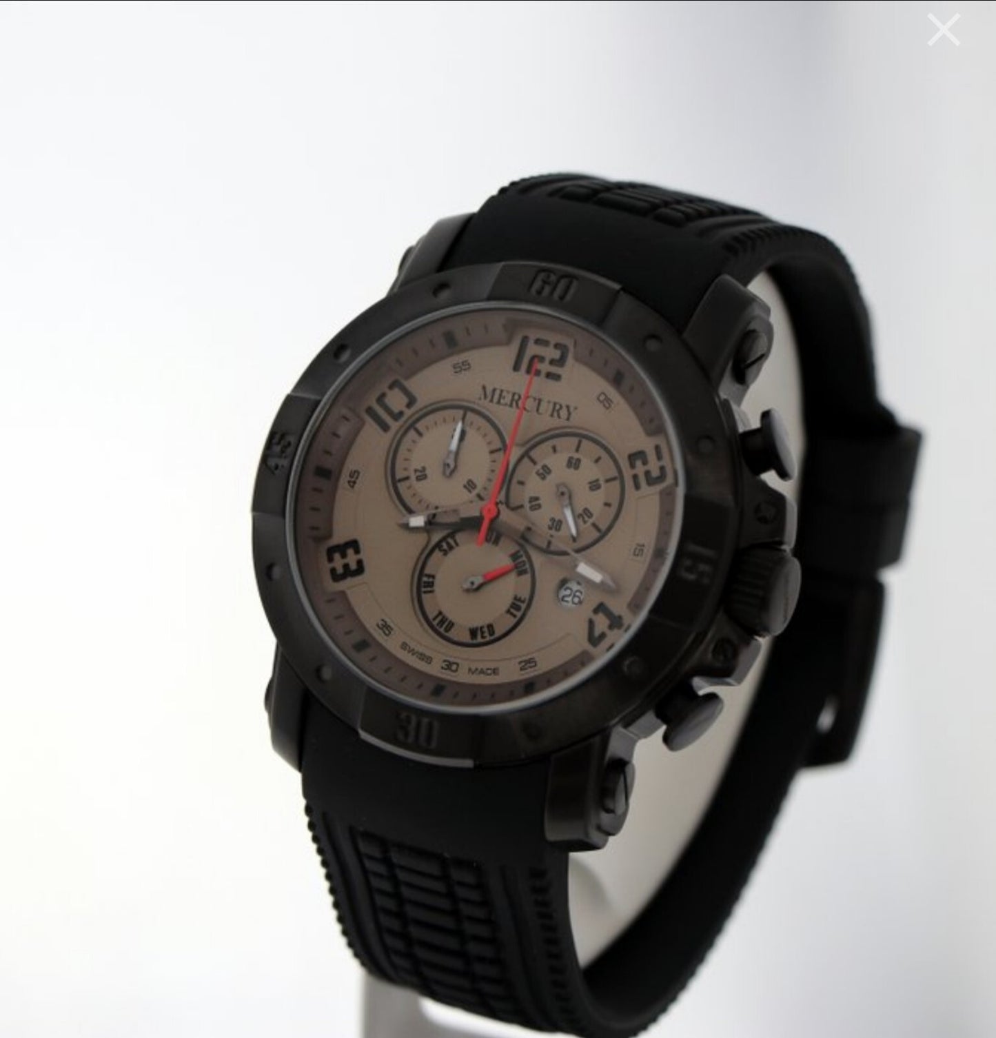 Mercury • 45mm • Swiss Chronograph Watch • ME264-BX-4 • Date • SubDay • WR50M