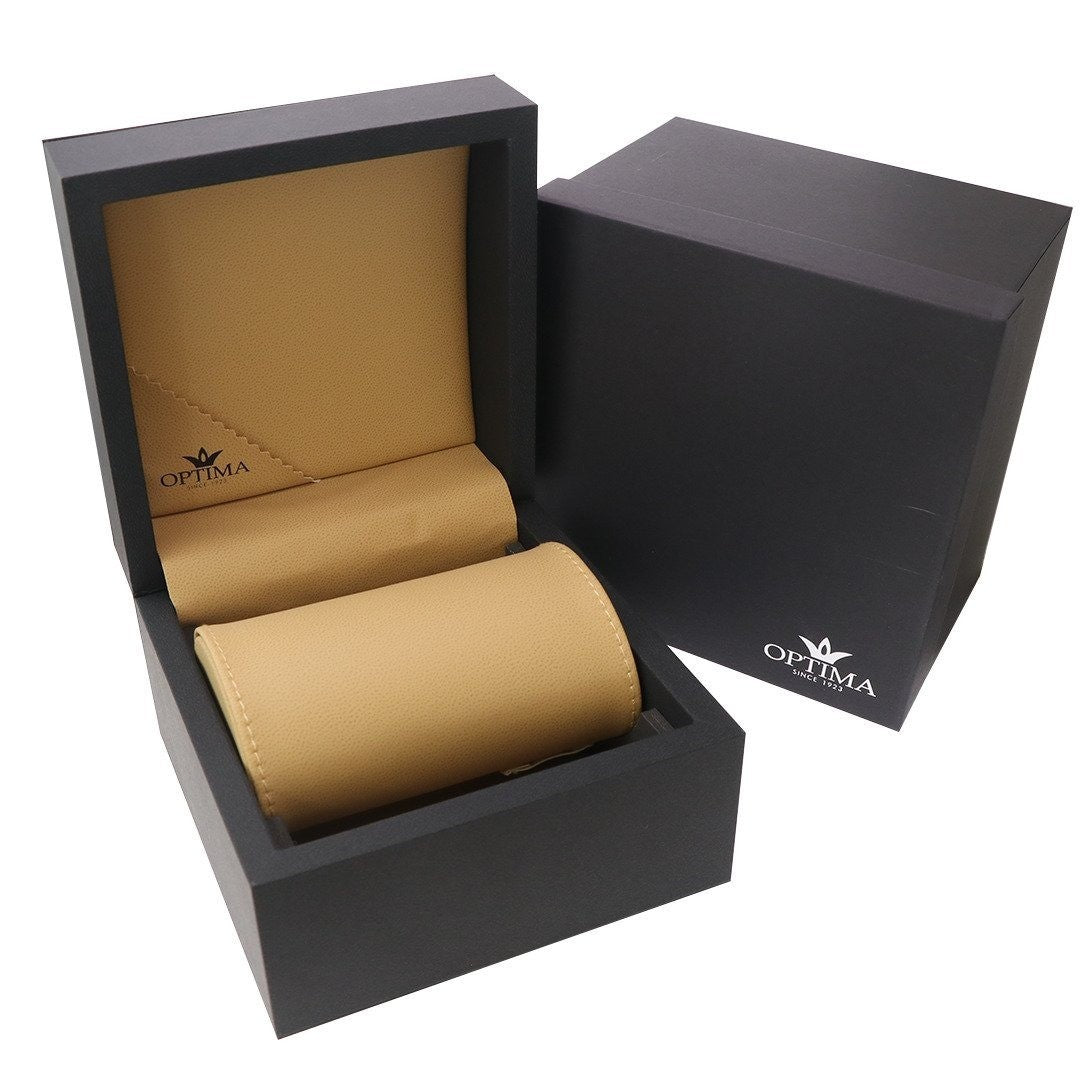 Optima • Swiss Chronograph Watch • Stainless Steel •  44mm • 5ATM • OSC268