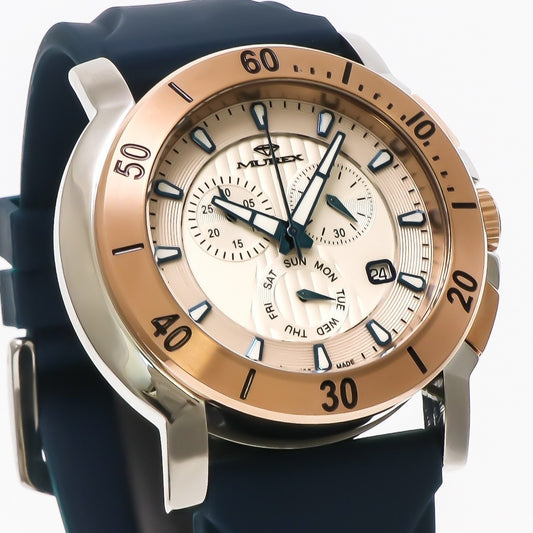 Murex • Swiss Chronograph Watch • Stainless Steel • Quartz • 48mm • MUC578