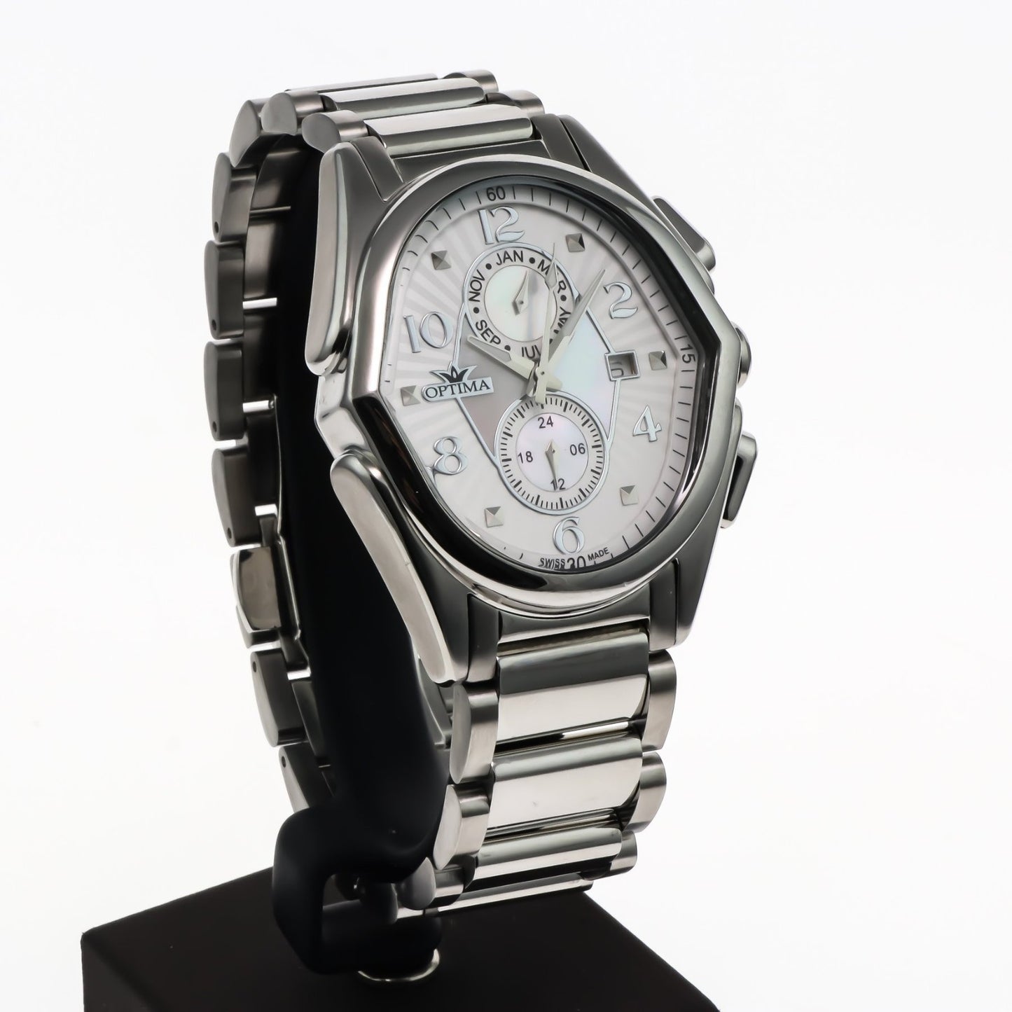 Optima • Swiss Multifunction Watch • Stainless Steel • Quartz • 5ATM • OSC272