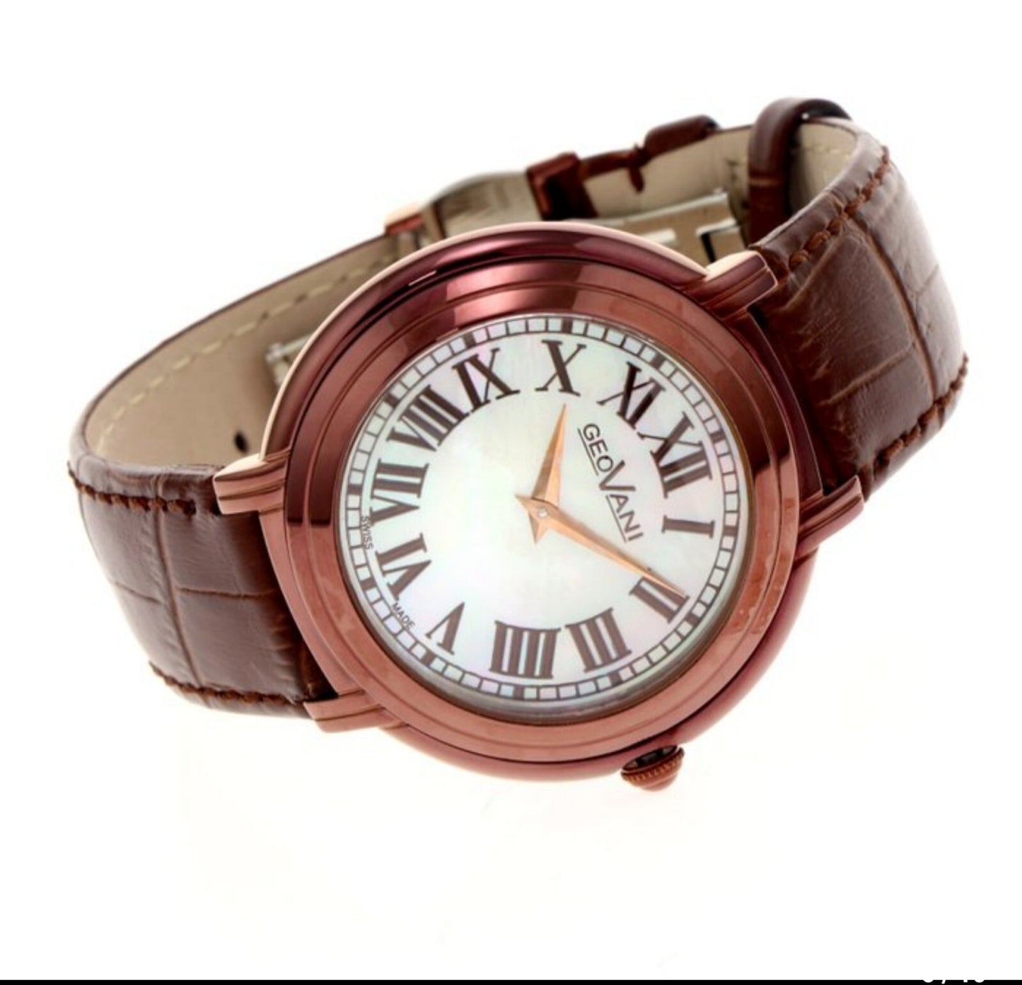 Geovani  • Swiss Women's Watch  •  41mm • Mother Of Pearl • GOB503 WR30M