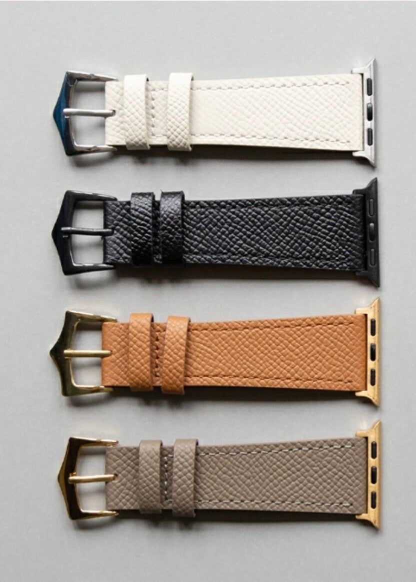 Vintage Retro Palmar Leather Strap • Compatible Apple Watch • 38/40/41mm