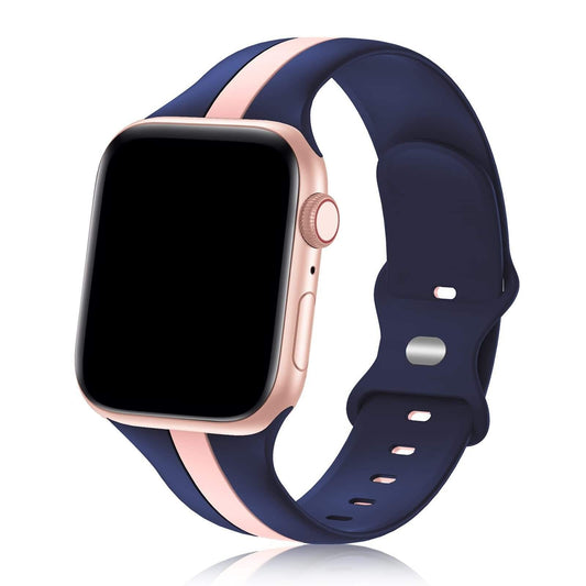 Sport Silicone Watch Band • Soft & Durable Strap • Apple Watch Compatible - ChronoBling