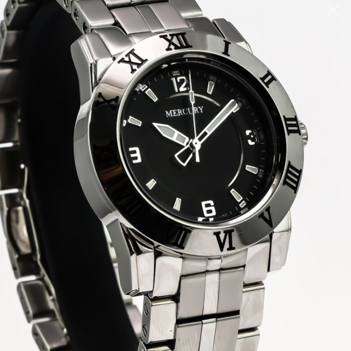 MERCURY • Swiss Watch • Stainless Steel • 36mm Quartz • 3ATM • ME10230 • Women