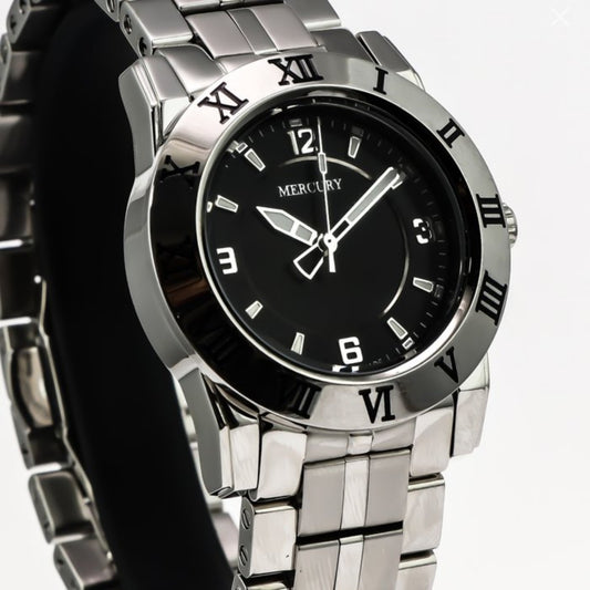 MERCURY • Swiss Watch • Stainless Steel • 36mm Quartz • 3ATM • ME10230 • Women