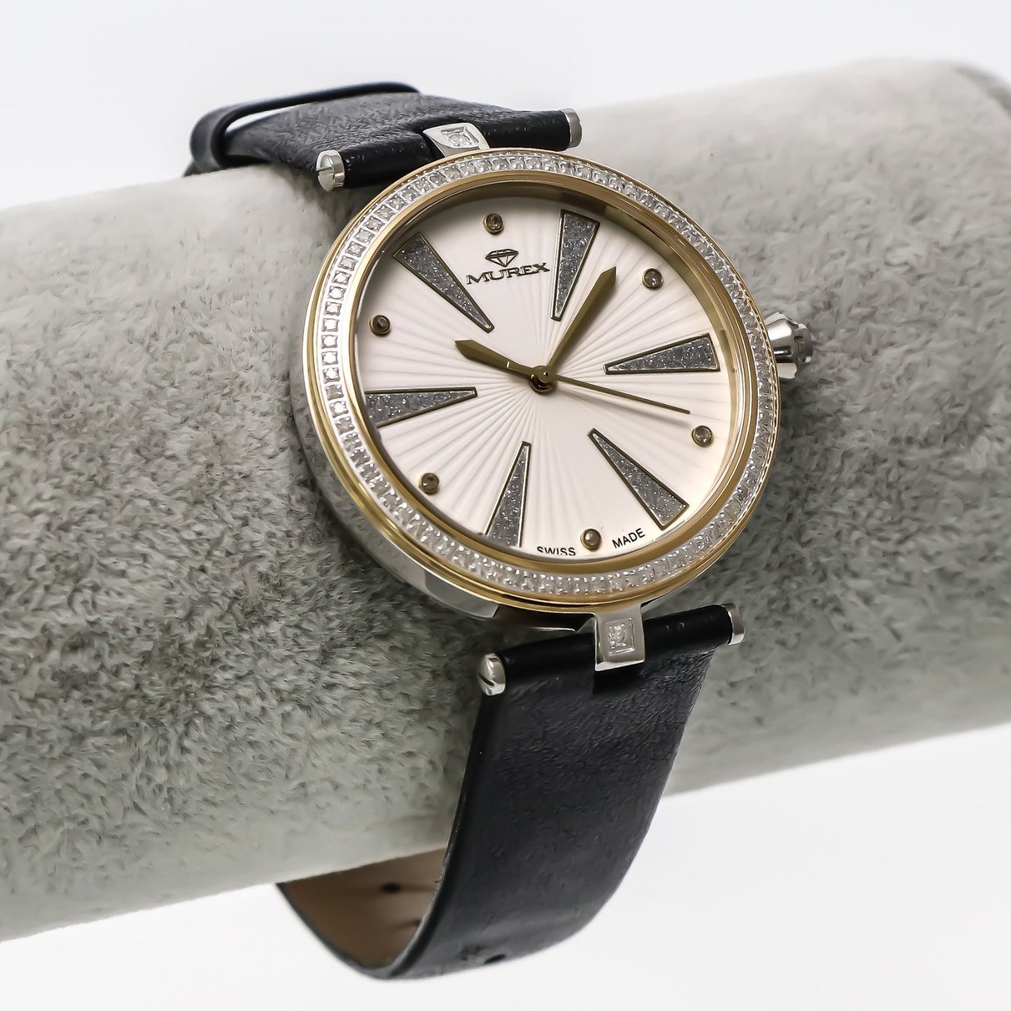 Murex • Swiss Diamond Watch • 88 White Diamonds 0.52ct • Quartz • MUL525