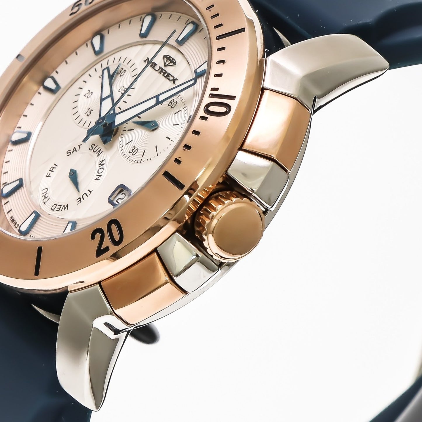 Murex • Swiss Chronograph Watch • Stainless Steel • Quartz • 48mm • MUC578