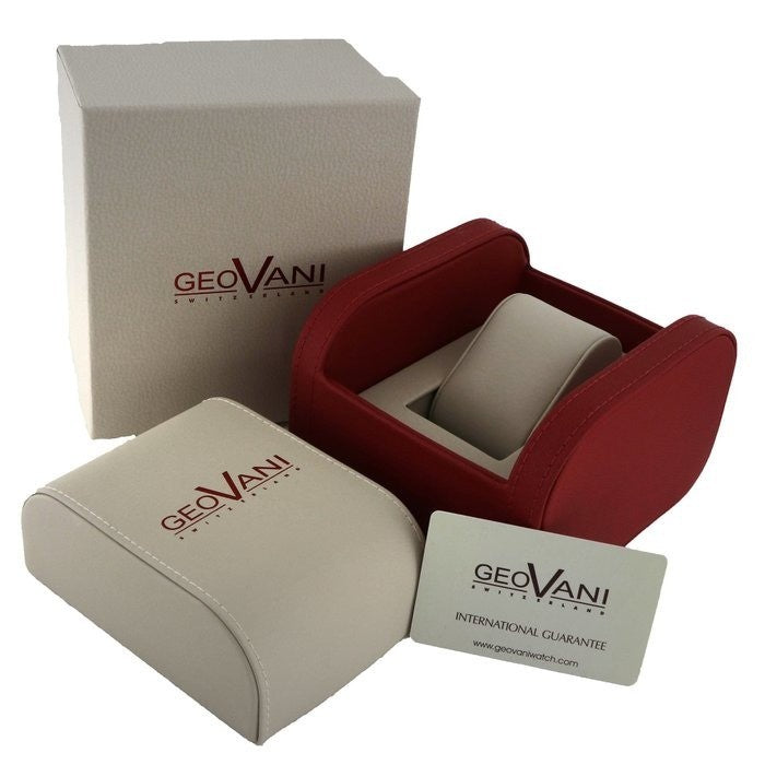 Geovani • Swiss Watch • PVD Gold Stainless Steel • Quartz • 41mm • 3ATM • GOB502
