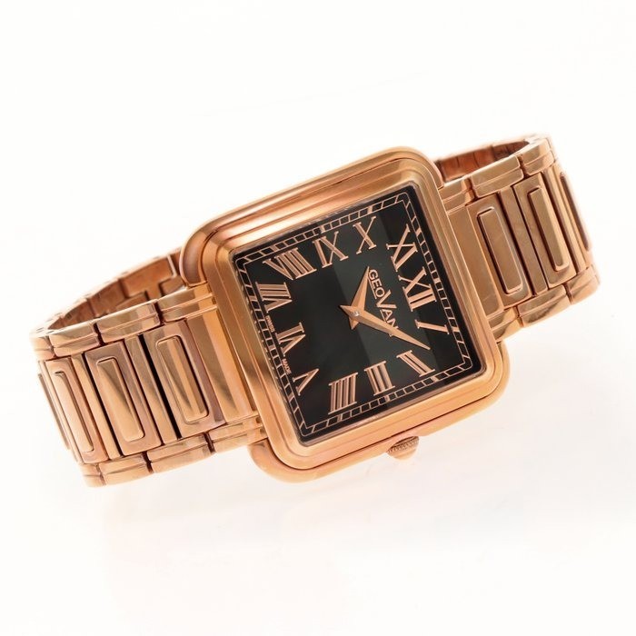Geovani • Swiss Watch • PVD Gold Stainless Steel • Quartz • 41mm • 3ATM • GOB502