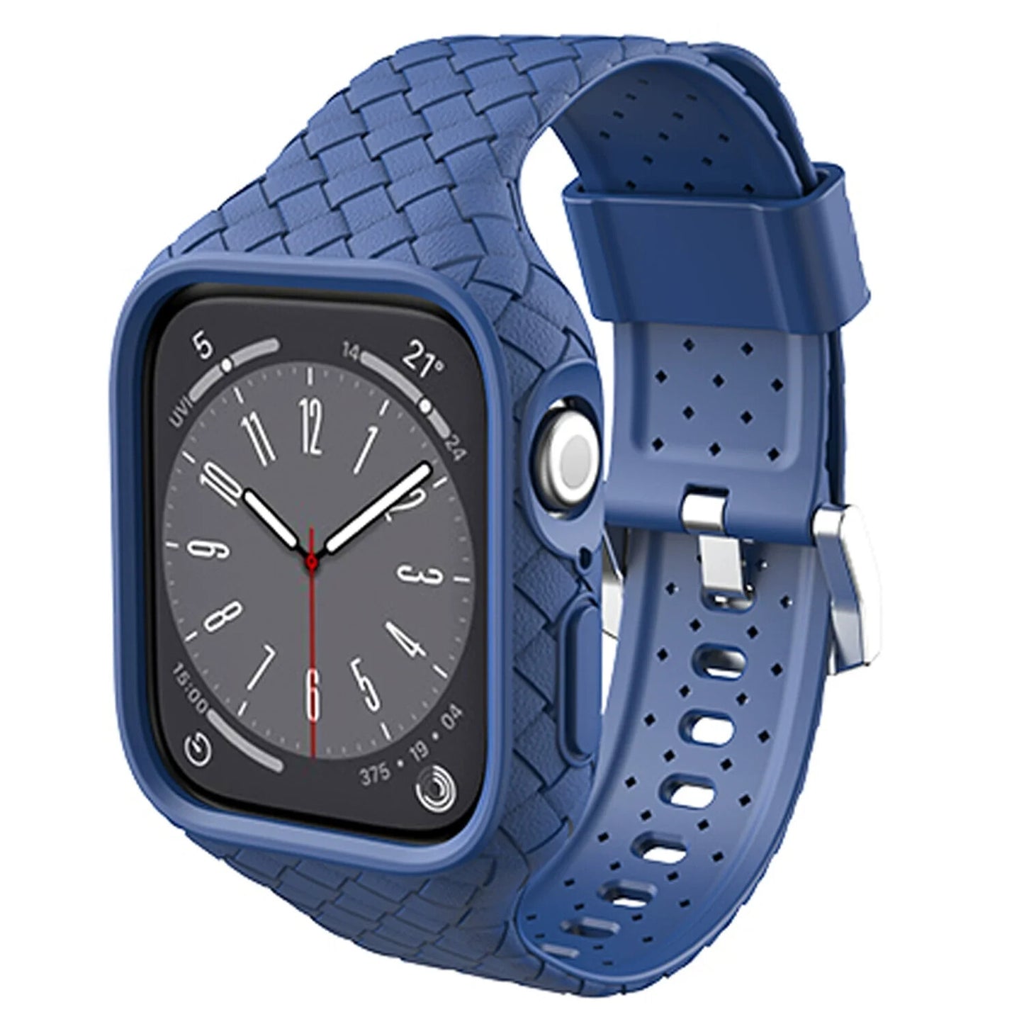 Silicone Strap Compatible with Apple Watch • Soft Sport Band • 38mm 40mm 41mm