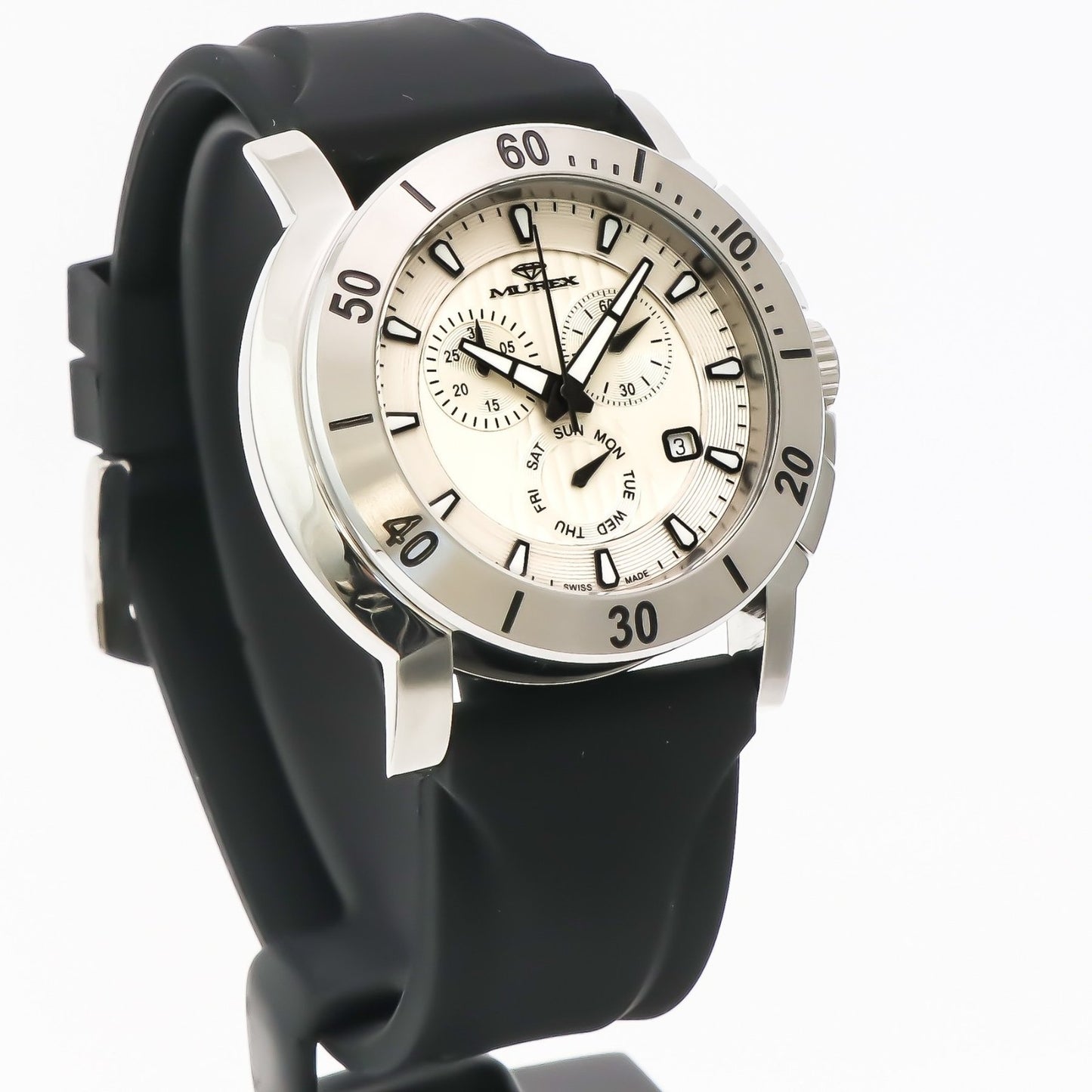 Murex • Swiss Chronograph Watch • Stainless Steel • Quartz • 48mm • MUC578