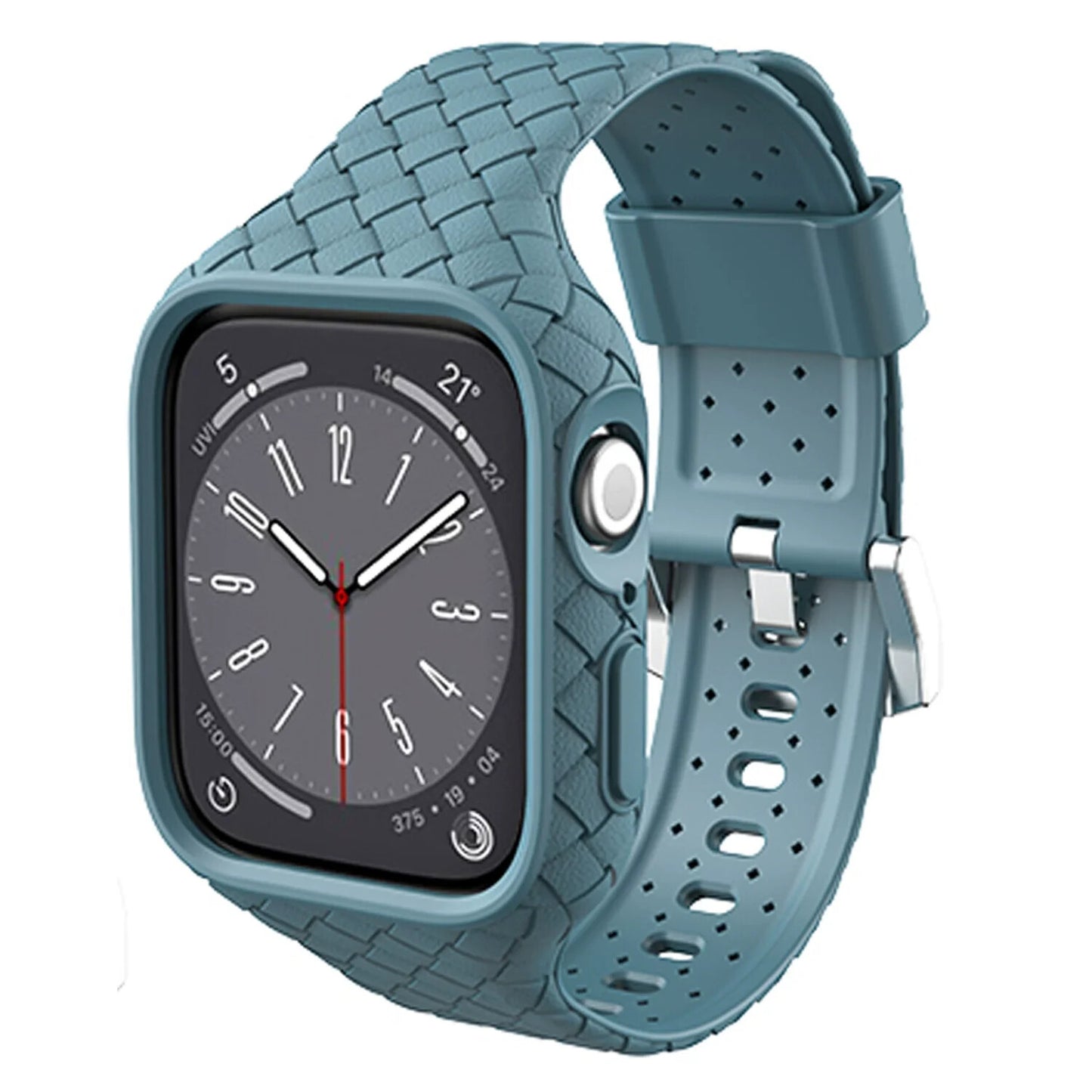 Silicone Strap Compatible with Apple Watch • Soft Sport Band • 38mm 40mm 41mm