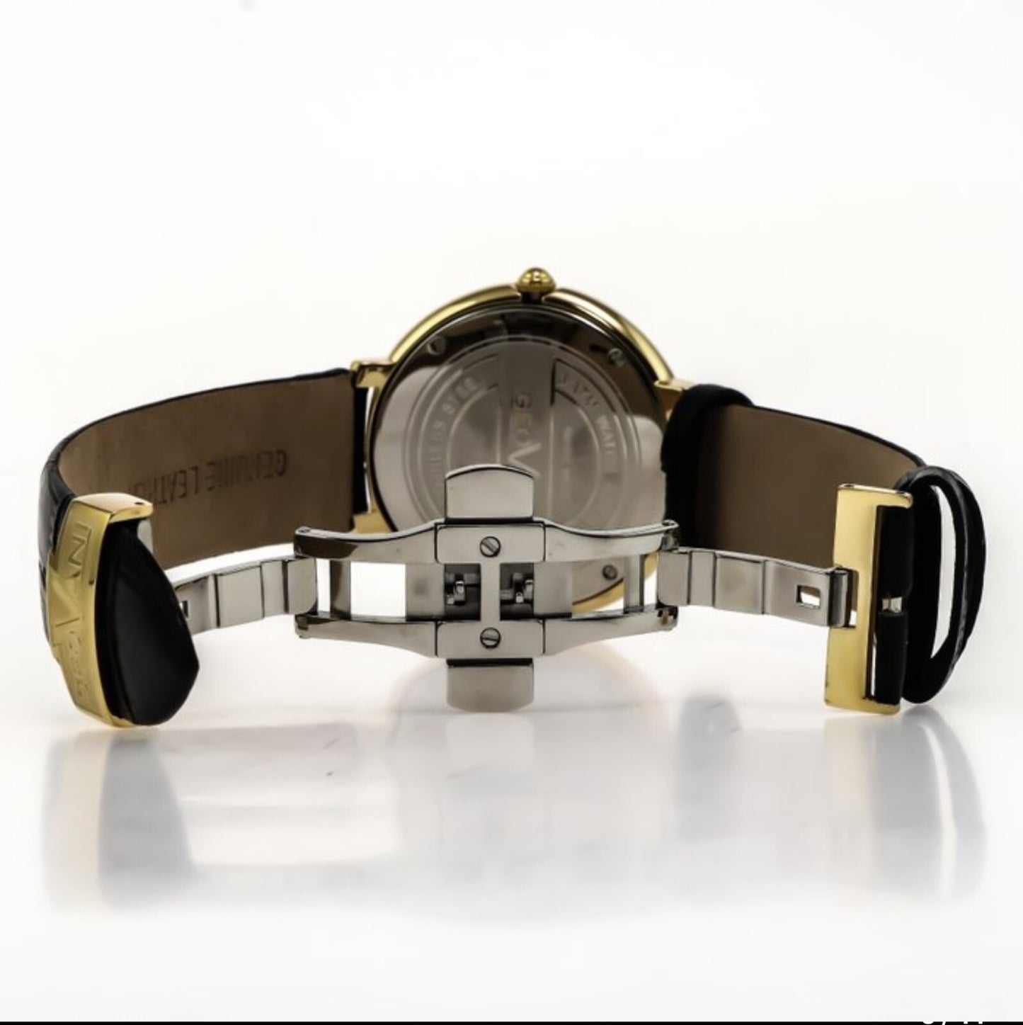 Geovani • Swiss Watch • Stainless Steel PVD Gold • 42.90mm • Quartz 3ATM •GOB503