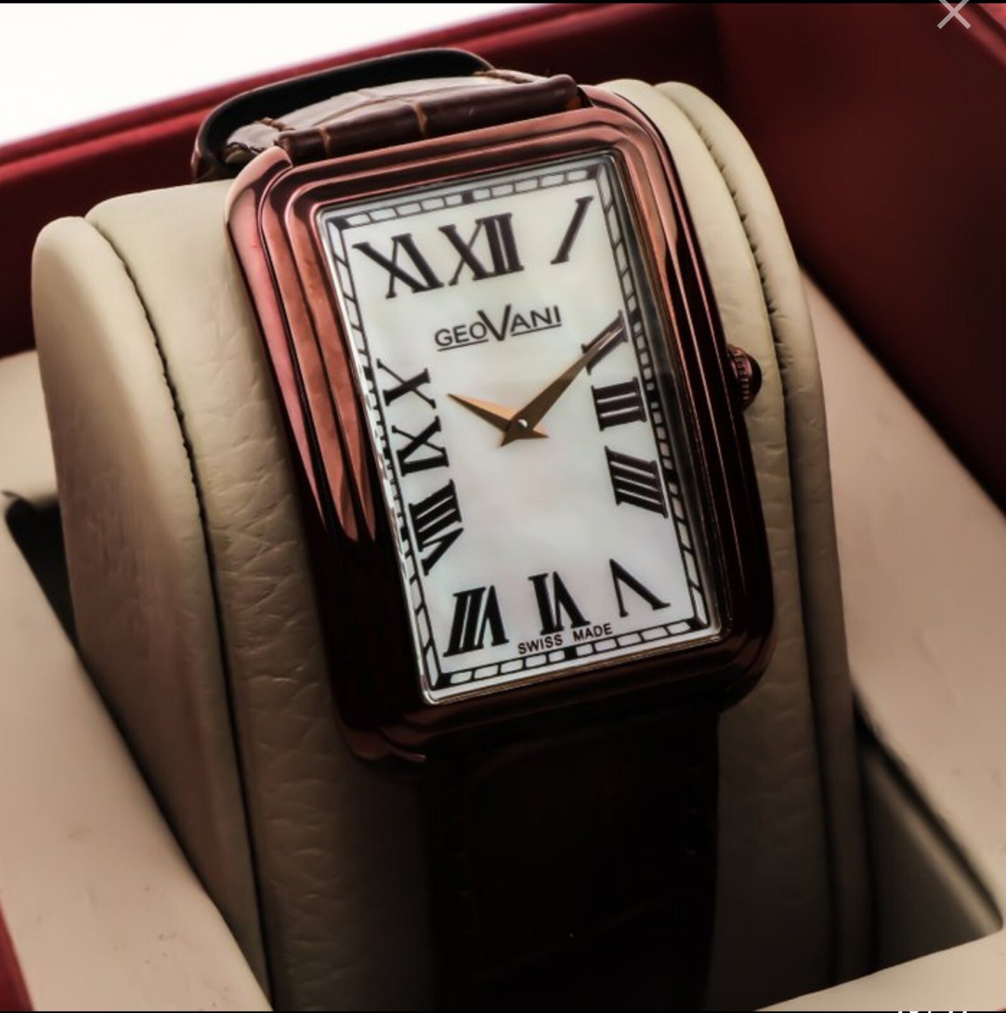 GEOVANI • Swiss Watch • Stainless Steel • Quartz • 42x31mm • 3ATM • GOB501