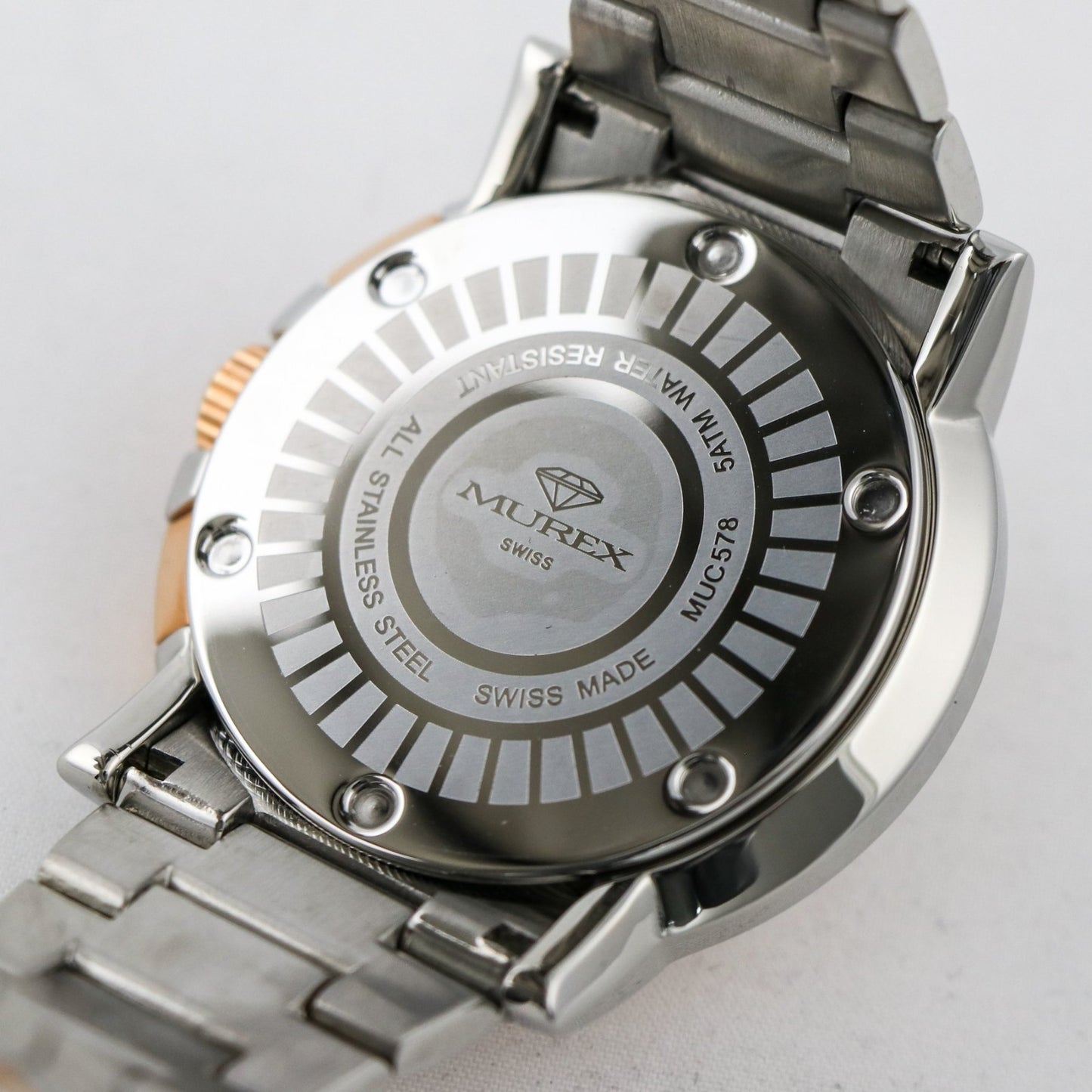 Murex • Swiss Chronograph Watch • Stainless Steel • Quartz • 48mm • MUC578