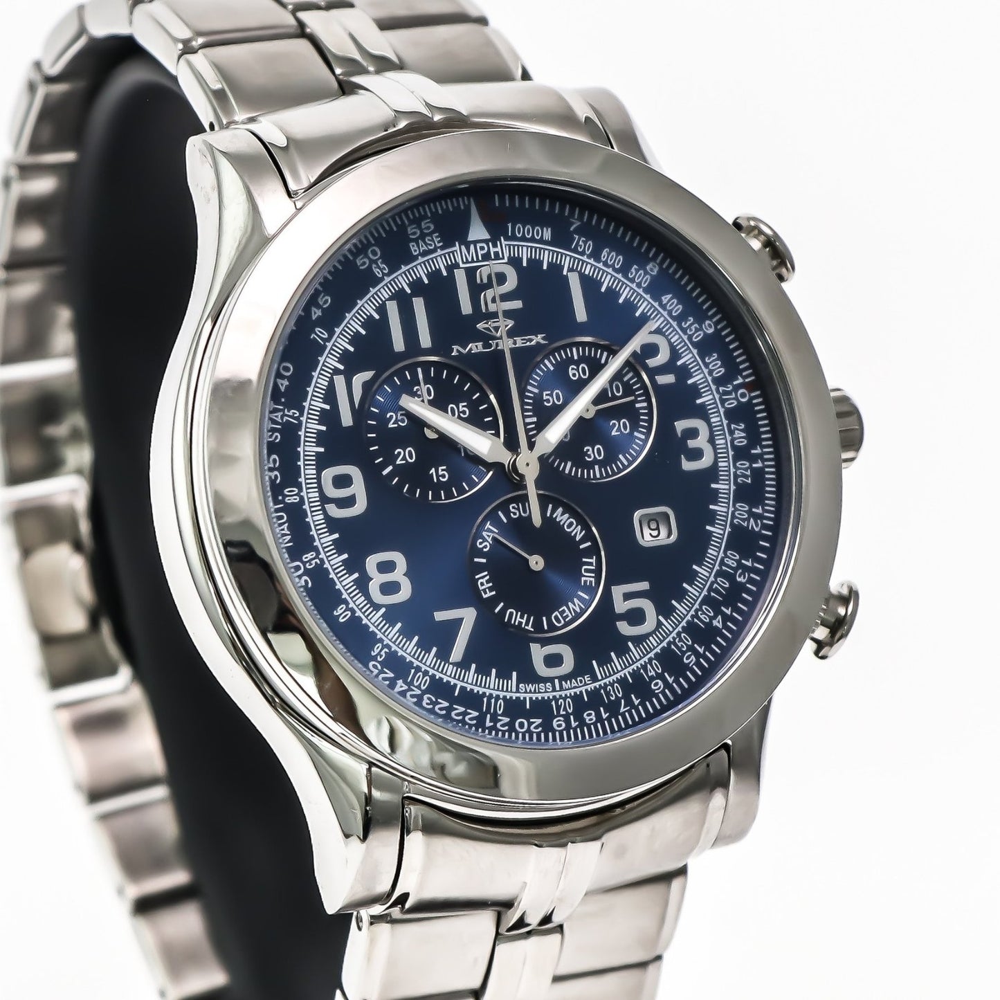 Murex • Swiss Chronograph Watch • Stainless Steel • Quartz • 47mm • MUC533
