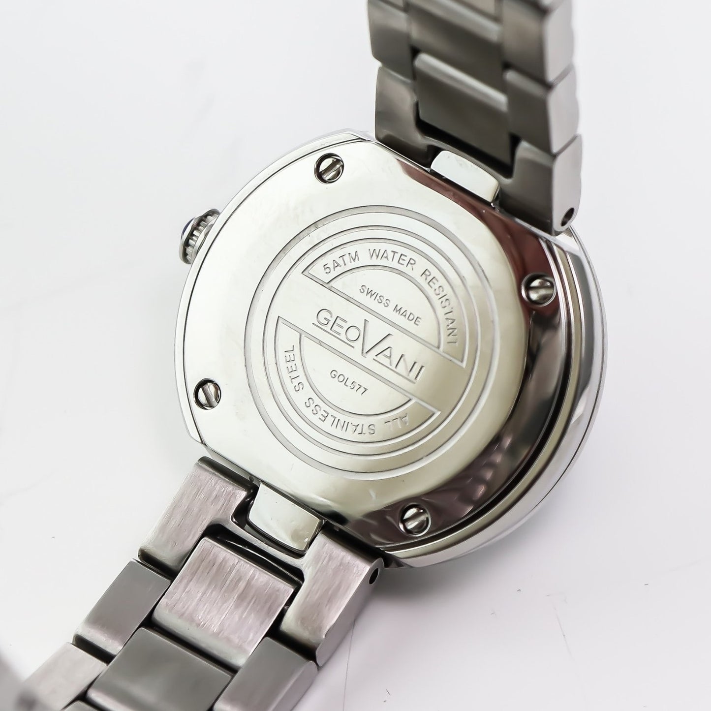 Geovani • Swiss Diamond Nella Watch • 60 SI Clarity Diamonds 0.34ct  • GOL577