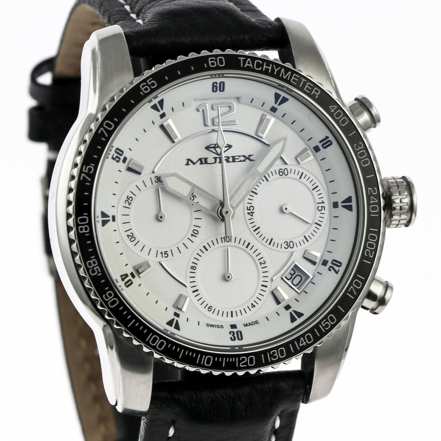 Murex • Swiss Chronograph Watch • Stainless Steel • Quartz • 45mm • MUC540