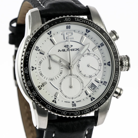 Murex • Swiss Chronograph Watch • Stainless Steel • Quartz • 45mm • MUC540