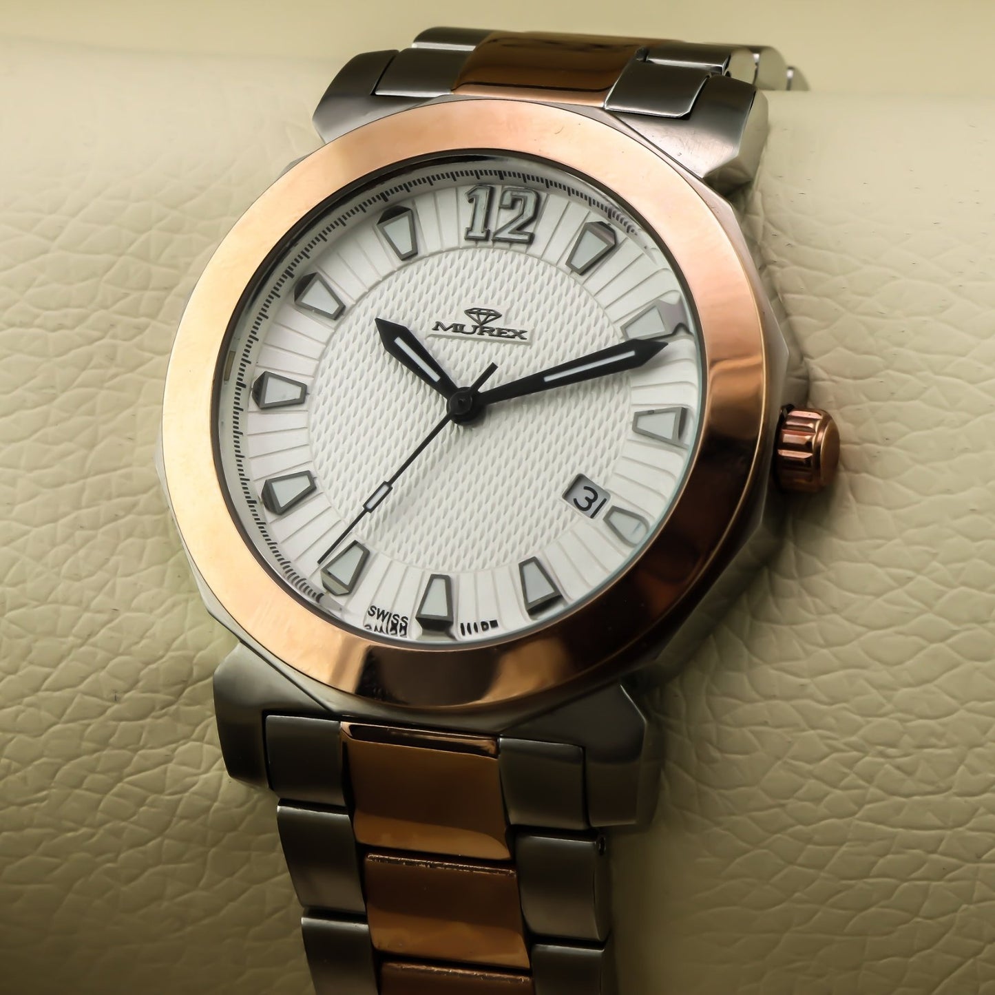 Murex • Swiss Watch• Stainless Steel • 40.60mm • Quartz • 3ATM • RSL872